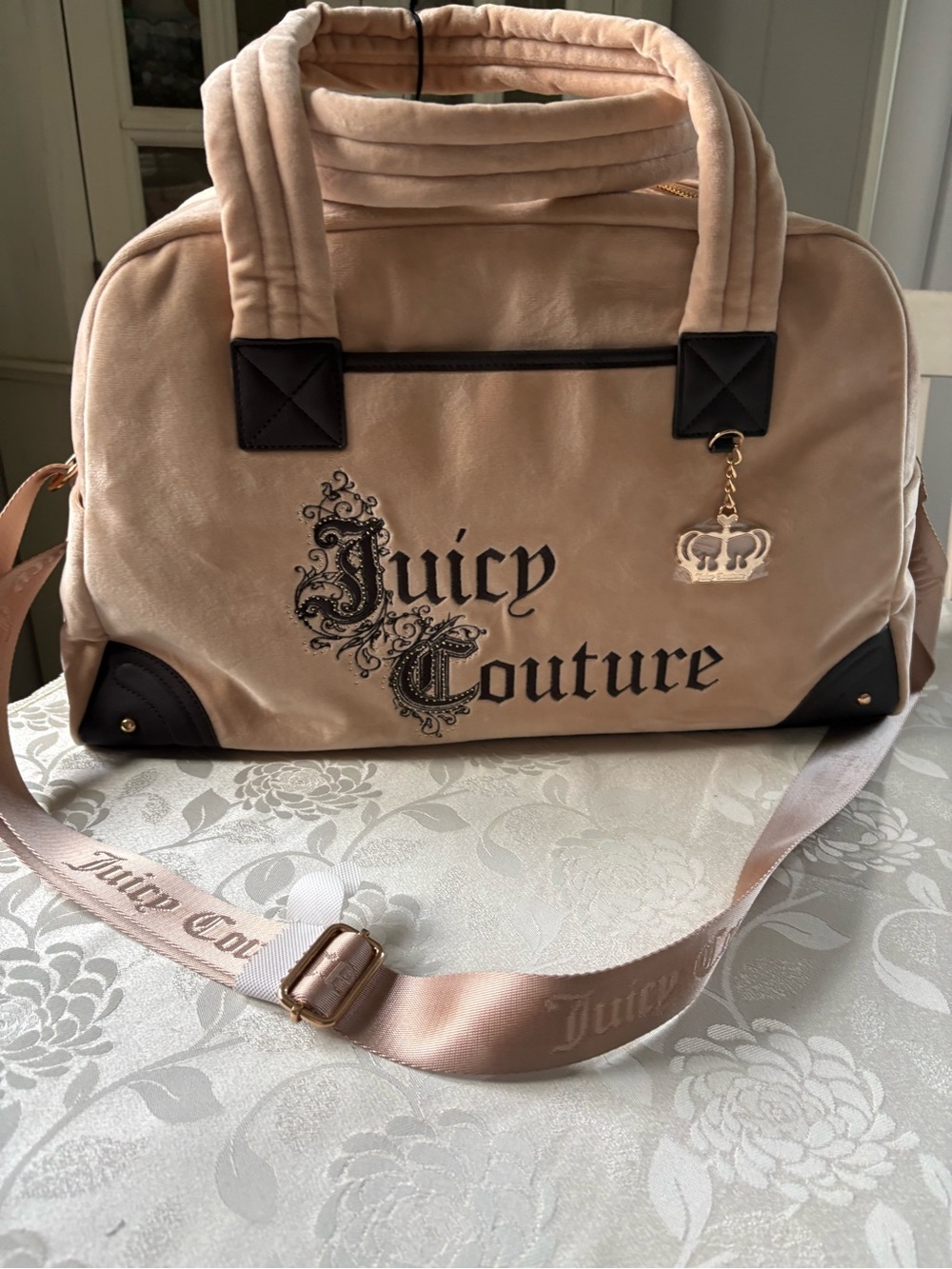 Juicy Couture Juicy Renaissance weekender Duffle Bag NWT